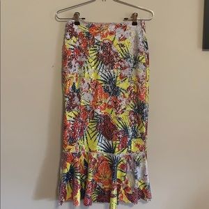 Zara Sequined tropical mermaid skirt 🧜‍♀️ 🌴